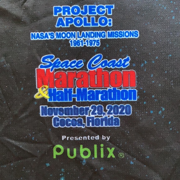 ProjectApollo, NASA,SpaceCoastMarathon CocoaFL,woman’sLarge,soft,great graphics! - Picture 3 of 12